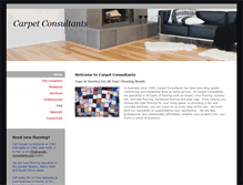 Tablet Screenshot of carpet-consultants.com